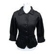 Unisex Monton - Denim jacket, size 38 - Black ()