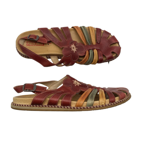 Unisex Pikolinos - Sandals, size 39 - Wine red ()