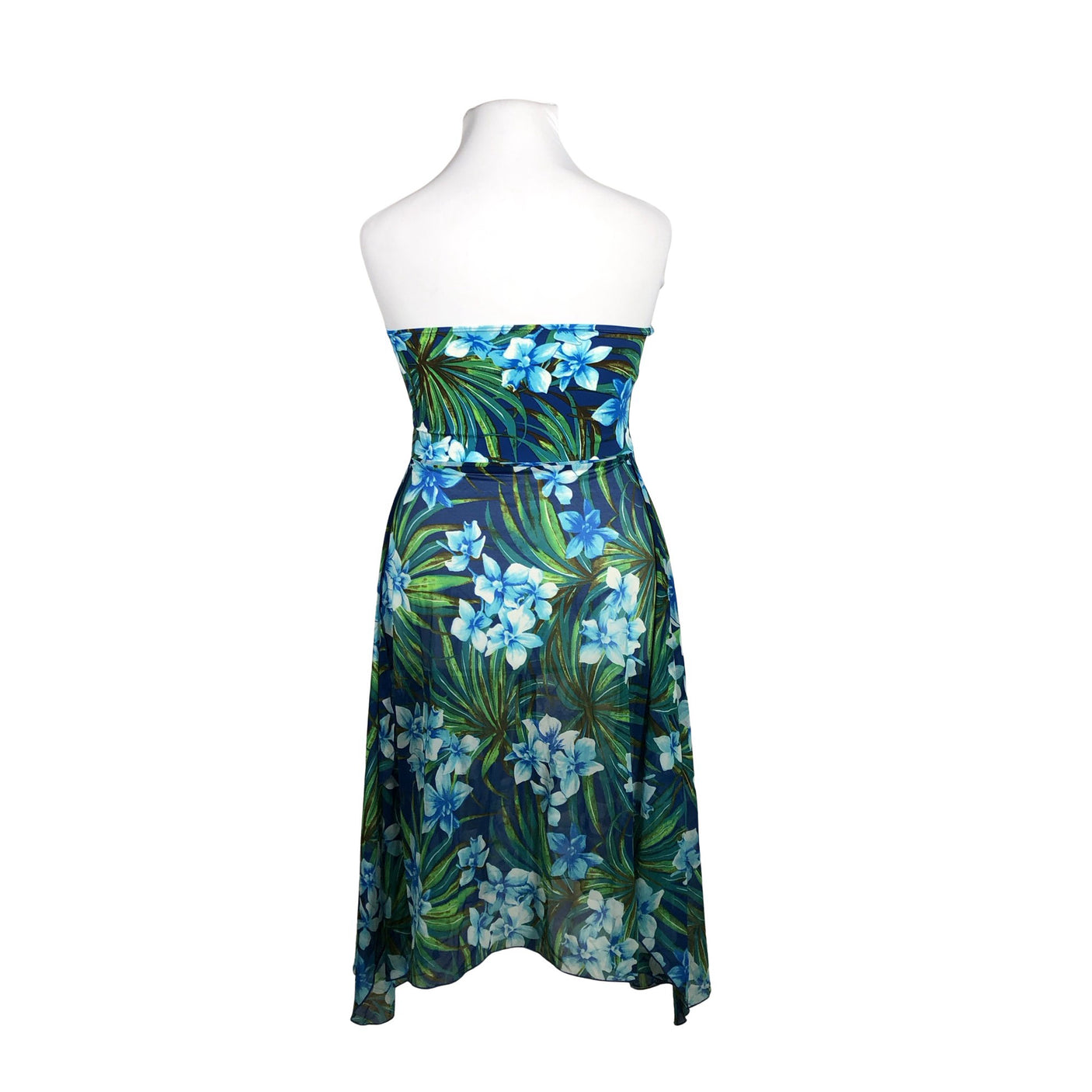 Unisex M&Co - Schiffon dress, size 42 - Blue (2)
