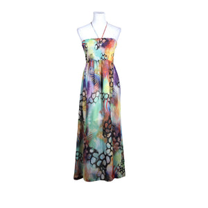 Unisex Lindex - Maxi dress, size 38 - Green (1)