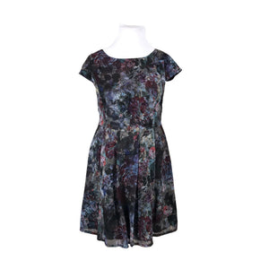 Unisex Your Face - Schiffon dress, size 42 - Black (1)