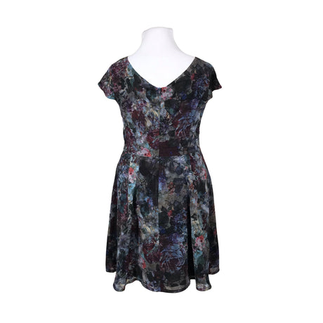 Unisex Your Face - Schiffon dress, size 42 - Black (2)