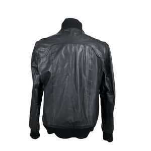 Unisex Jack & Jones - Leather jacket, size L - Black (3)