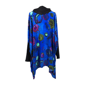 Unisex Annikki Karvinen - Schiffon tunic, size 40 - Blue (3)