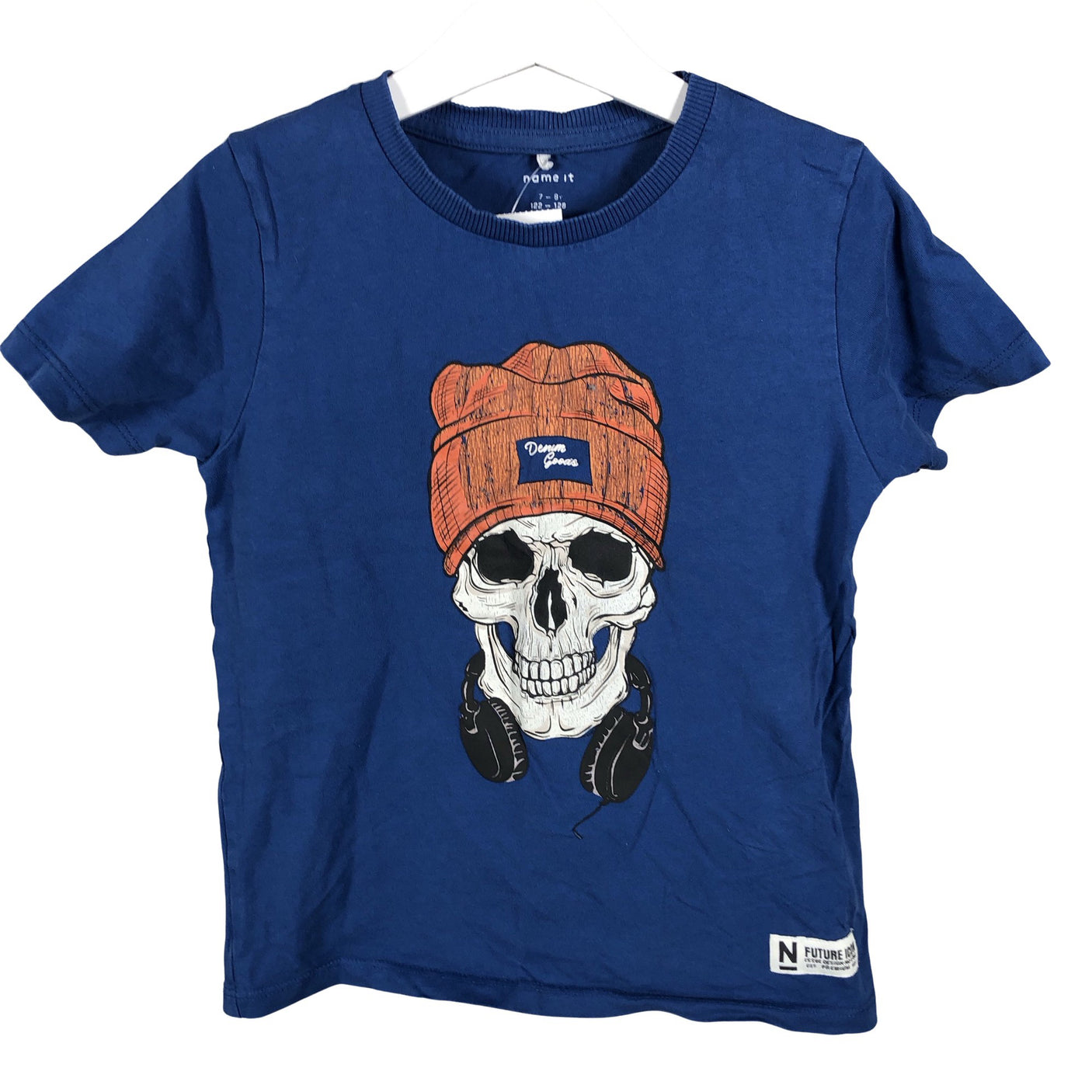Unisex Name It - T-shirt, size 122 - 128 - Blue (1)