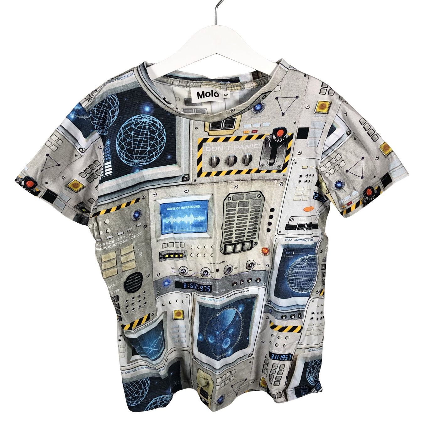 Unisex Molo Kids - T-shirt, size 134 - 140 - Gray (1)