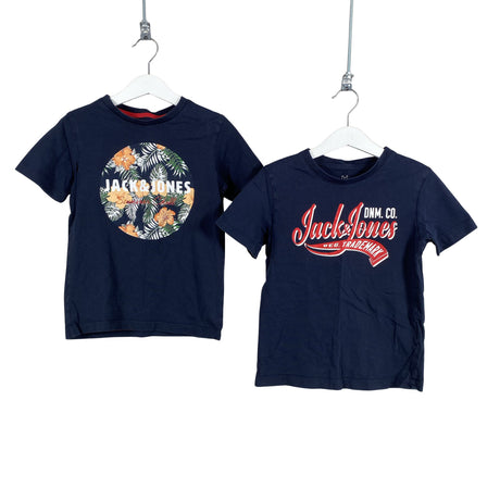 Unisex Jack & Jones - T-shirt, size 122 - 128 - Blue ()