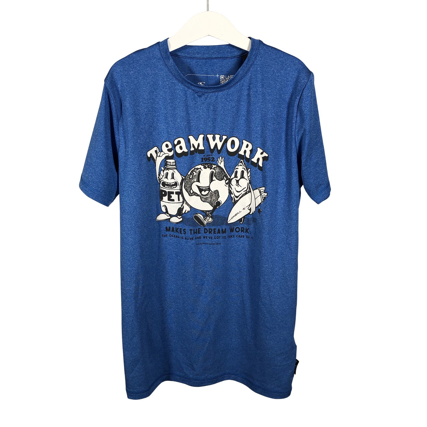 Unisex O'Neill - Sports shirt, short sleeve, size 146 - 152 - Blue (1)