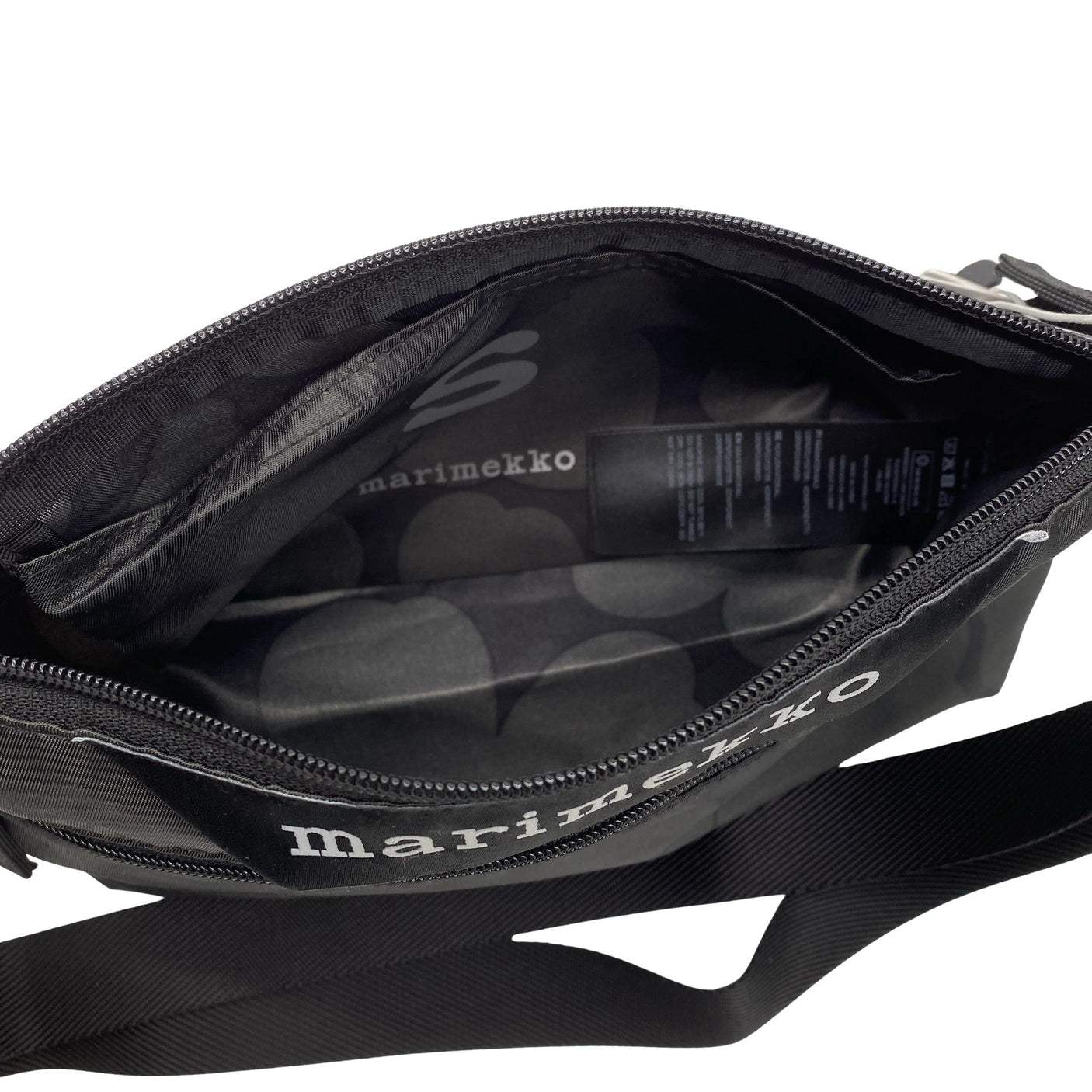 Unisex Marimekko - Belt bag, size Midi - Black (3)