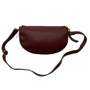 Unisex Maison Héritage - Belt bag, size Mini - Wine red (2)