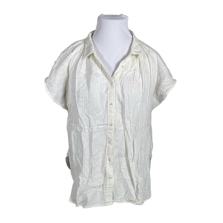 Unisex Gap - Short-sleeved blouse, size 44 - White ()