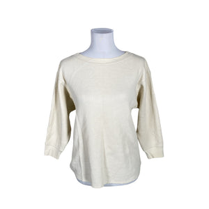 Unisex Uniqlo - Tricot shirt, size 36 - Natural white (1)
