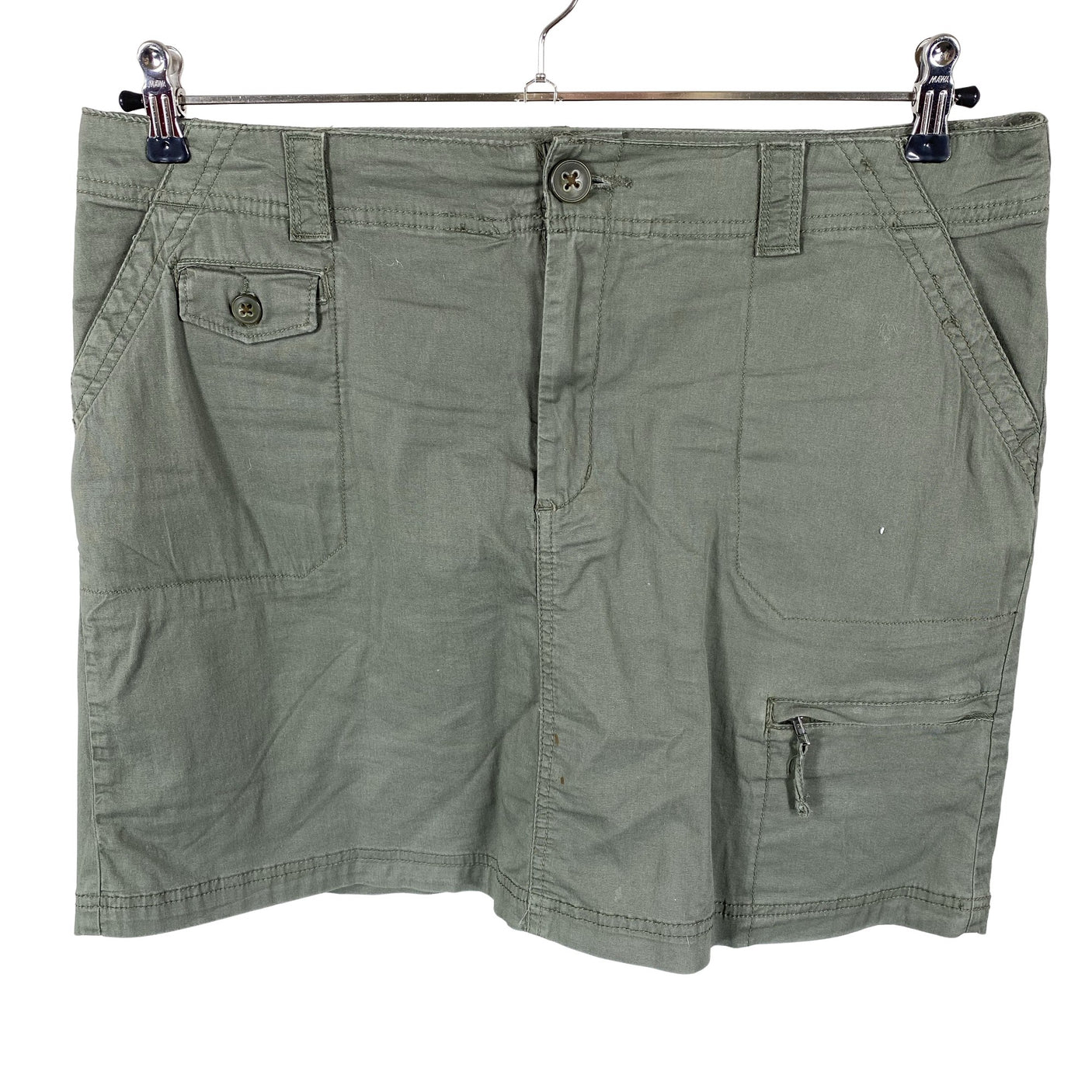 Unisex Croft & Barrow - Fabric skirt, size 38 - Green (1)