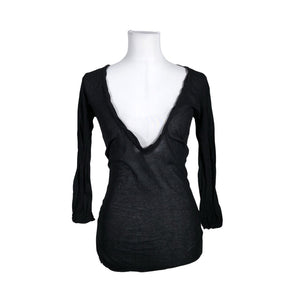Unisex Benetton - Tricot shirt, size 36 - Black (1)