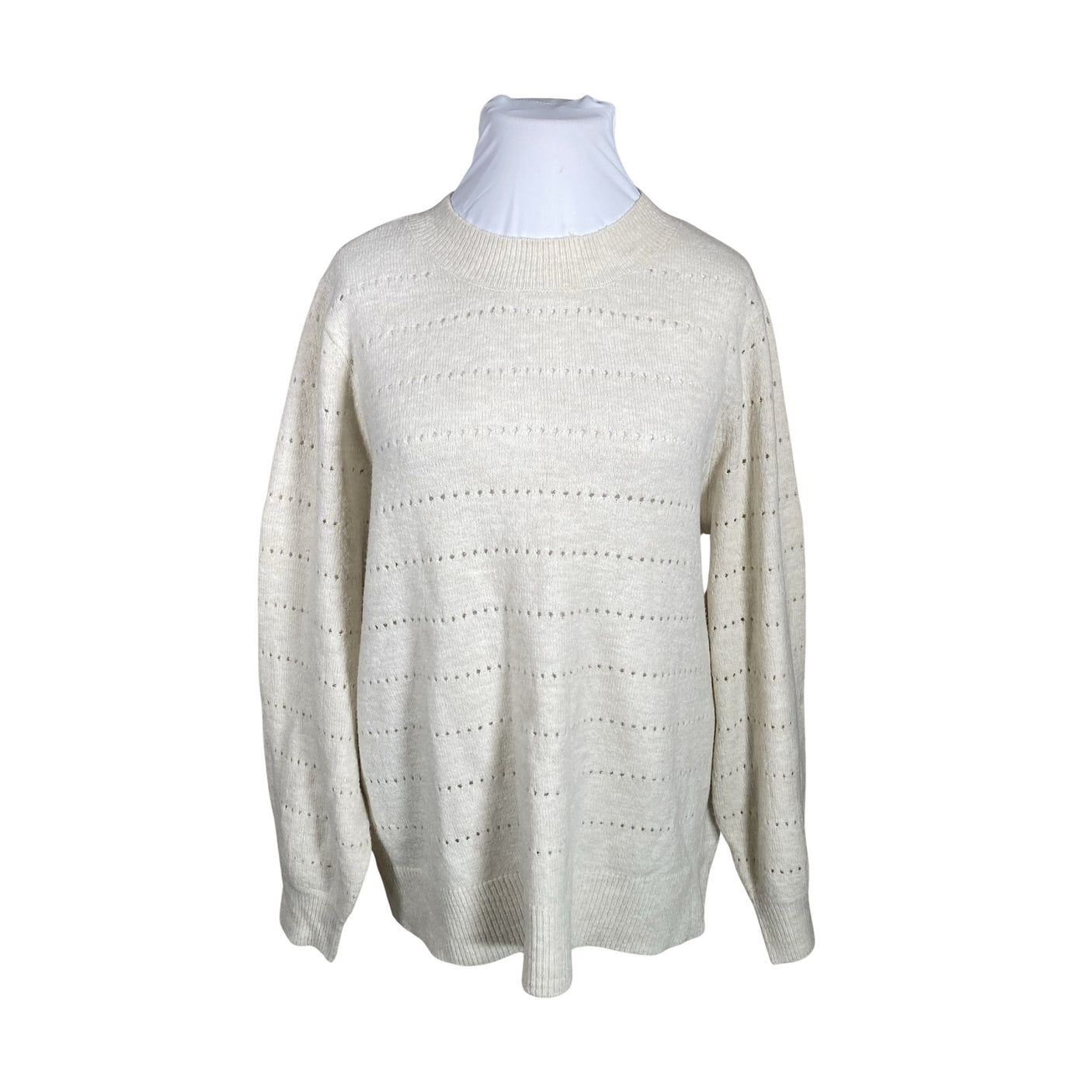 Unisex Zizzi - Sweater, size 46 - Beige (1)