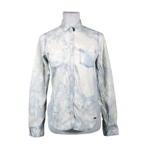 Unisex Hollister - Collared shirt, size 34 - Light blue (1)