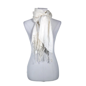 Unisex Punt Roma - Scarf, size Maxi - White (1)
