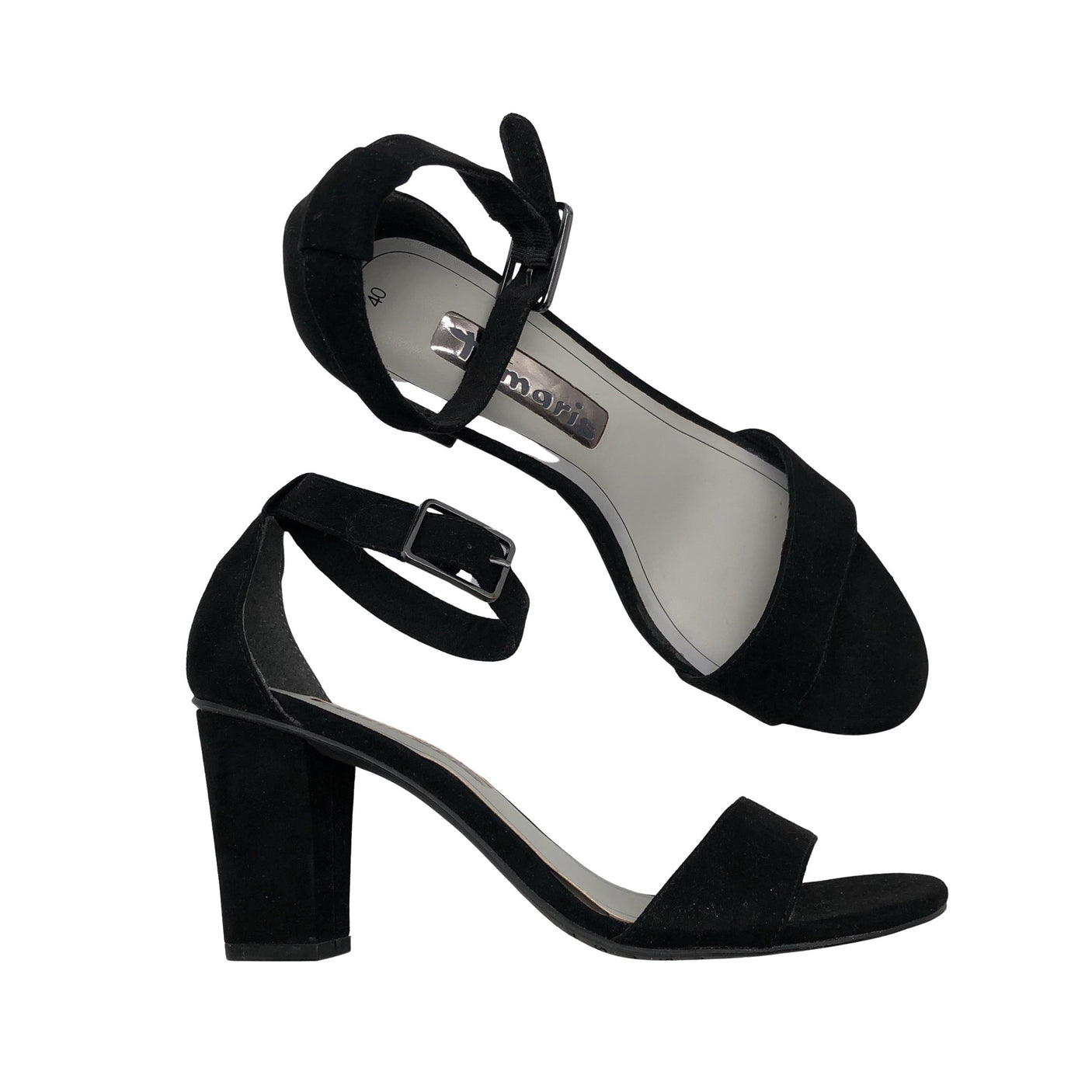 Unisex Tamaris - Heeled sandals, size 40 - Black (1)