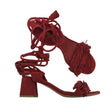 Unisex Anonymous Copenhagen - Heeled sandals, size 39 - Red ()