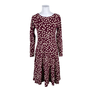 Unisex Danefae Kobenhavn - Tricot dress, size 38 - Wine red (1)