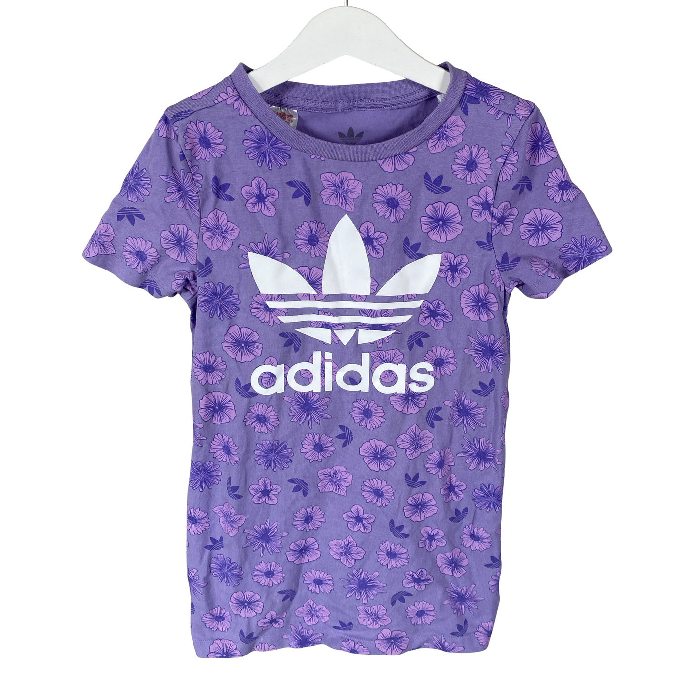 Unisex Adidas - Tricot dress, size 116 - 122 - Violet (1)