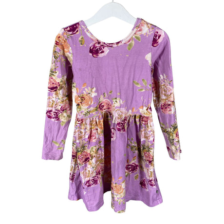 Unisex Kaiko - Tricot dress, size 122 - 128 - Violet ()