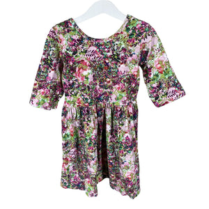 Unisex Kaiko - Tricot dress, size 122 - 128 - Light pink (1)