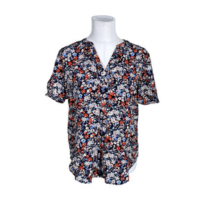 Unisex Esprit - Short-sleeved blouse, size 38 - Blue (1)