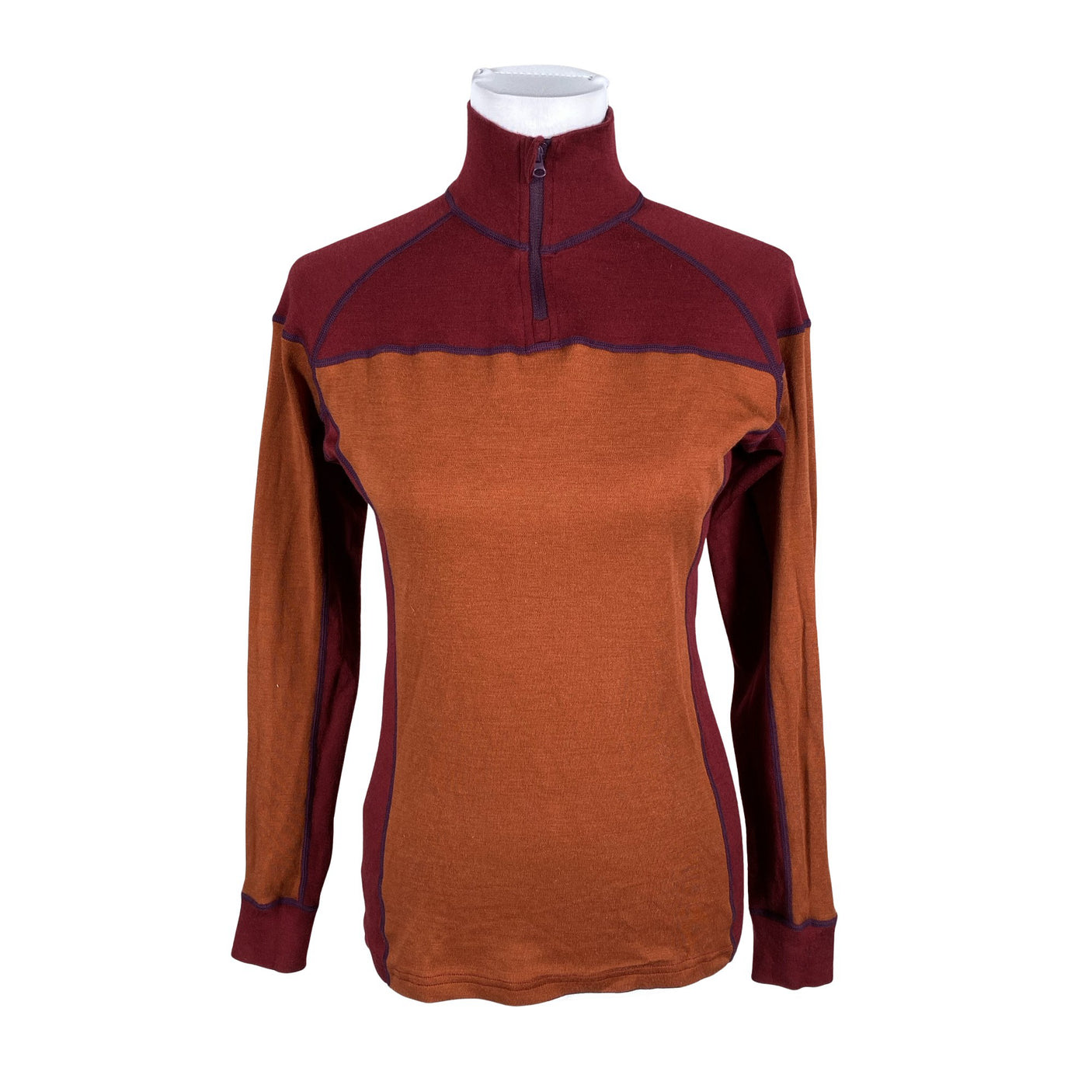 Unisex North Outdoor - Thermal shirt, size 38 - Wine red (1)