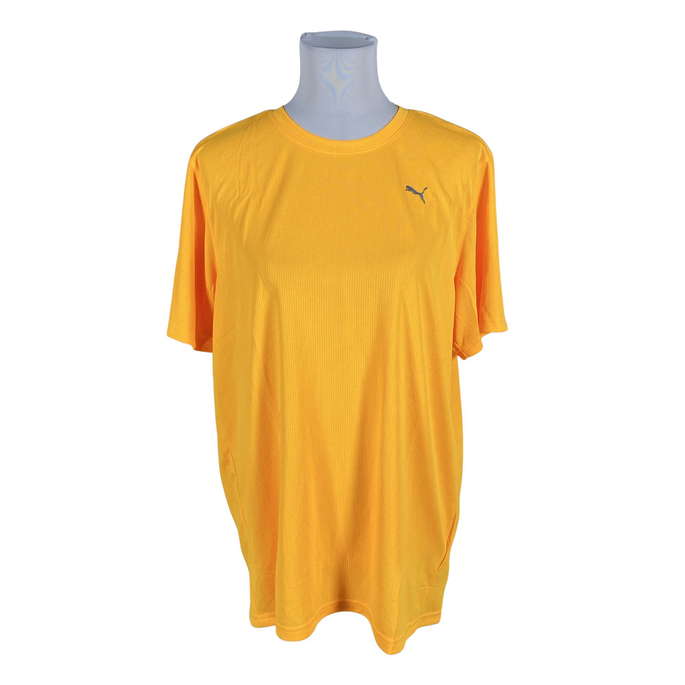 Unisex Puma - Sports shirt, short sleeve, size 40 - Orange (1)