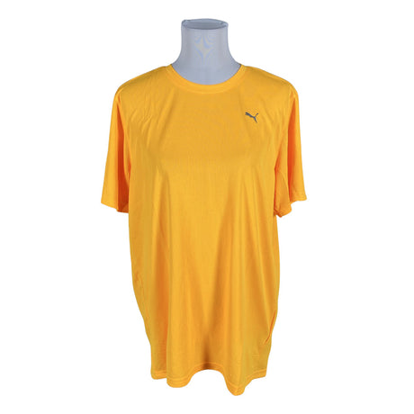 Unisex Puma - Sports shirt, short sleeve, size 40 - Orange ()