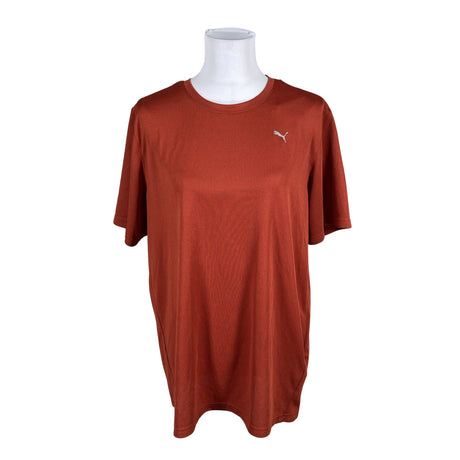 Unisex Puma - Sports shirt, short sleeve, size 40 - Brown ()