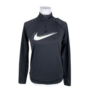 Unisex Nike - Sports shirt, long sleeve, size 34 - Black (1)
