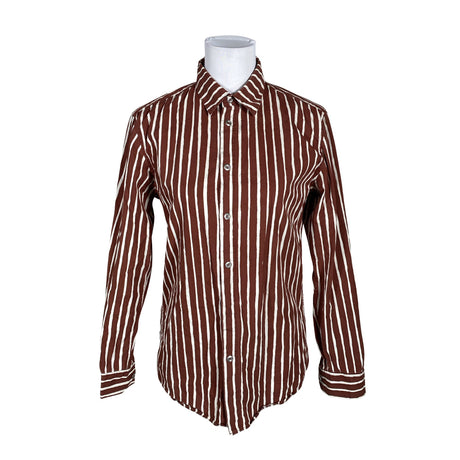 Unisex Marimekko - Collared shirt, size 36 - Brown ()