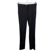 Unisex toteme - Straight leg trousers, size 38 - Black ()