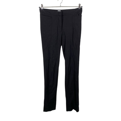 Unisex toteme - Straight leg trousers, size 38 - Black ()