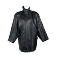 Unisex Mokka- ja Nahkapuku Kokkola - Leather jacket, size 38 - Black ()