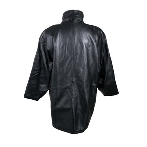 Unisex Mokka- ja Nahkapuku Kokkola - Leather jacket, size 38 - Black (2)