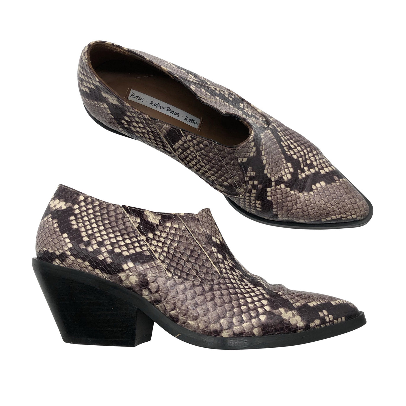 Unisex &Other Stories - Ankle boots, size 37 - Brown (1)