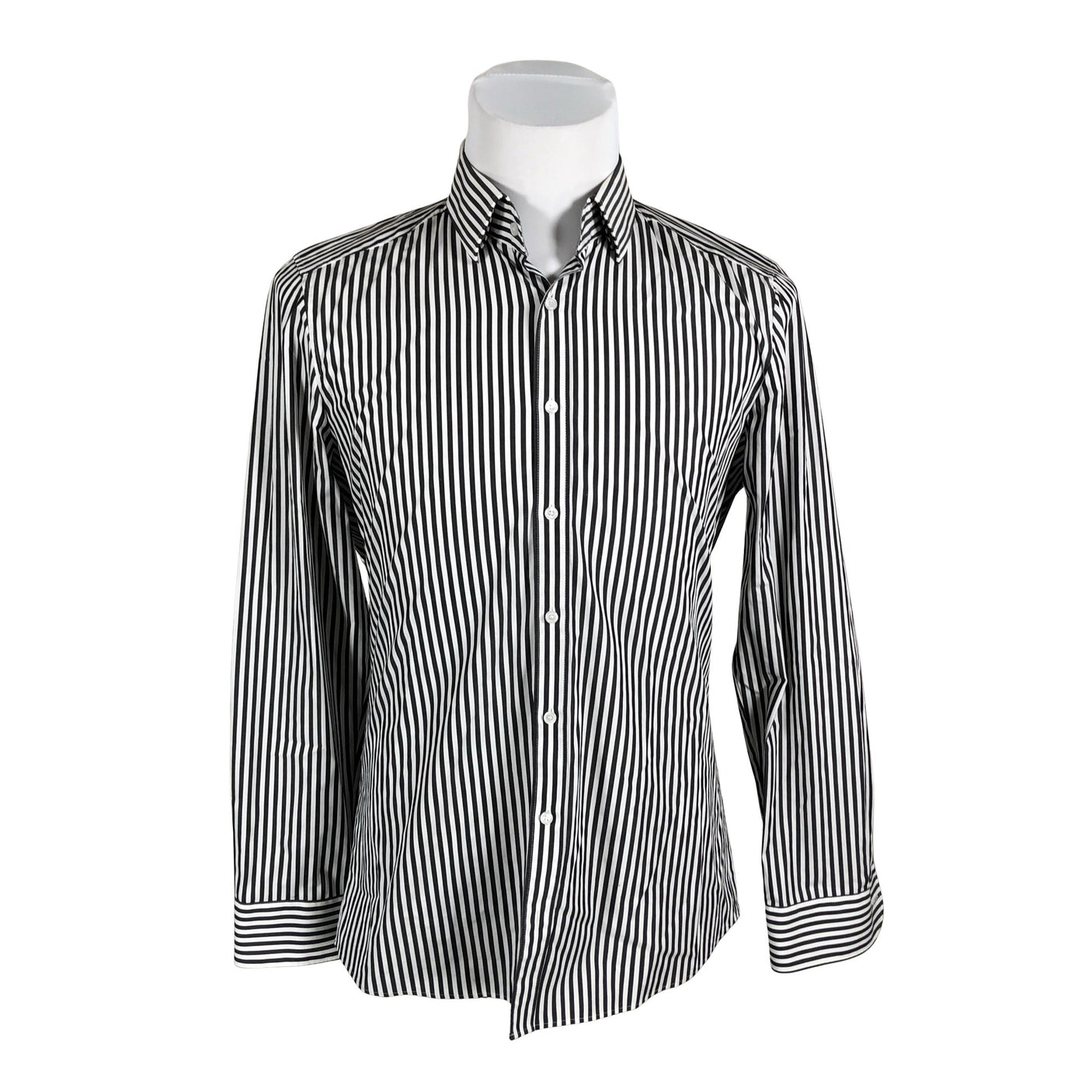 Unisex Olymp - Collared shirt, size L - Black (1)