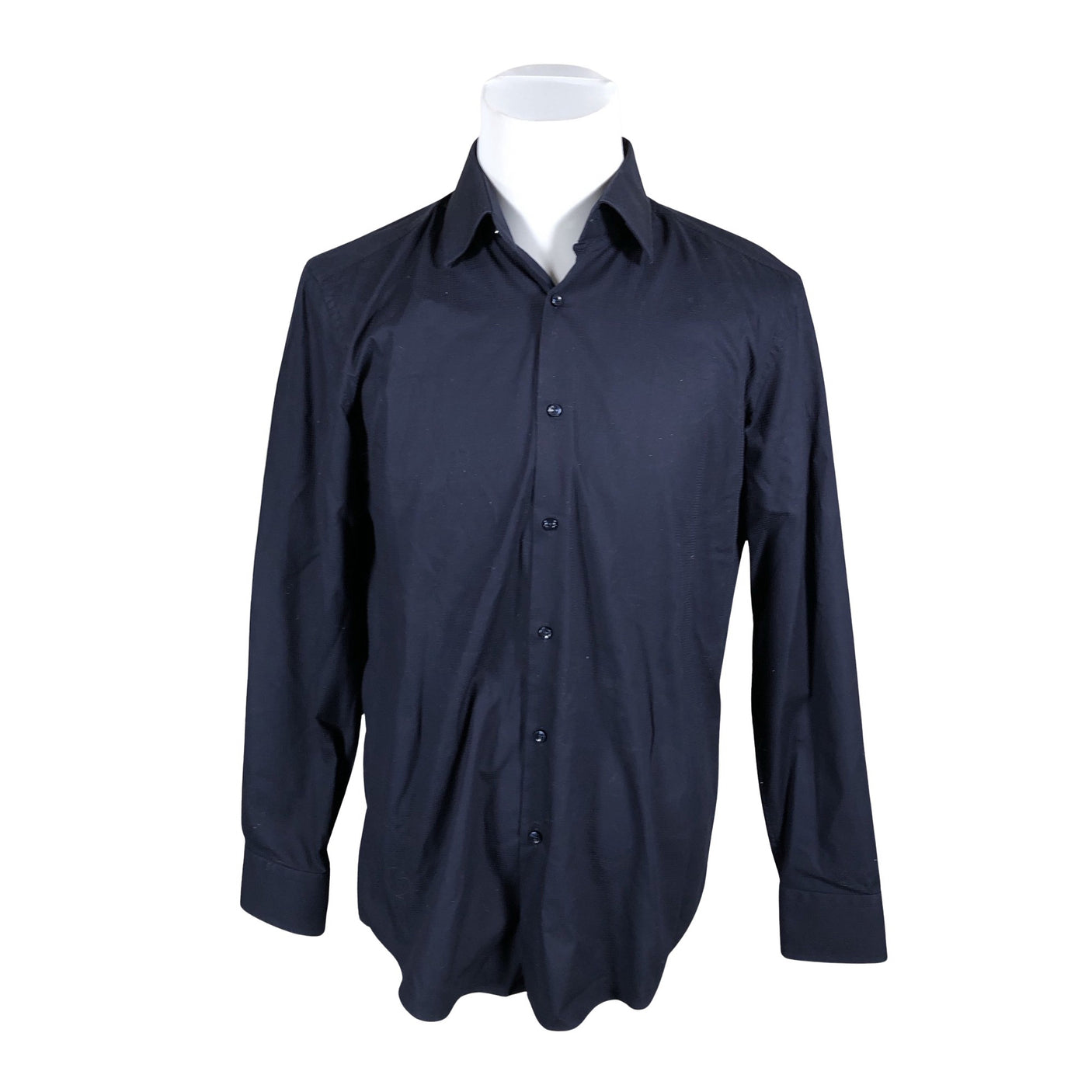 Unisex Hugo Boss - Collared shirt, size L - Blue (1)