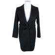 Unisex Hugo Boss - Wool coat, size 42 - Black ()