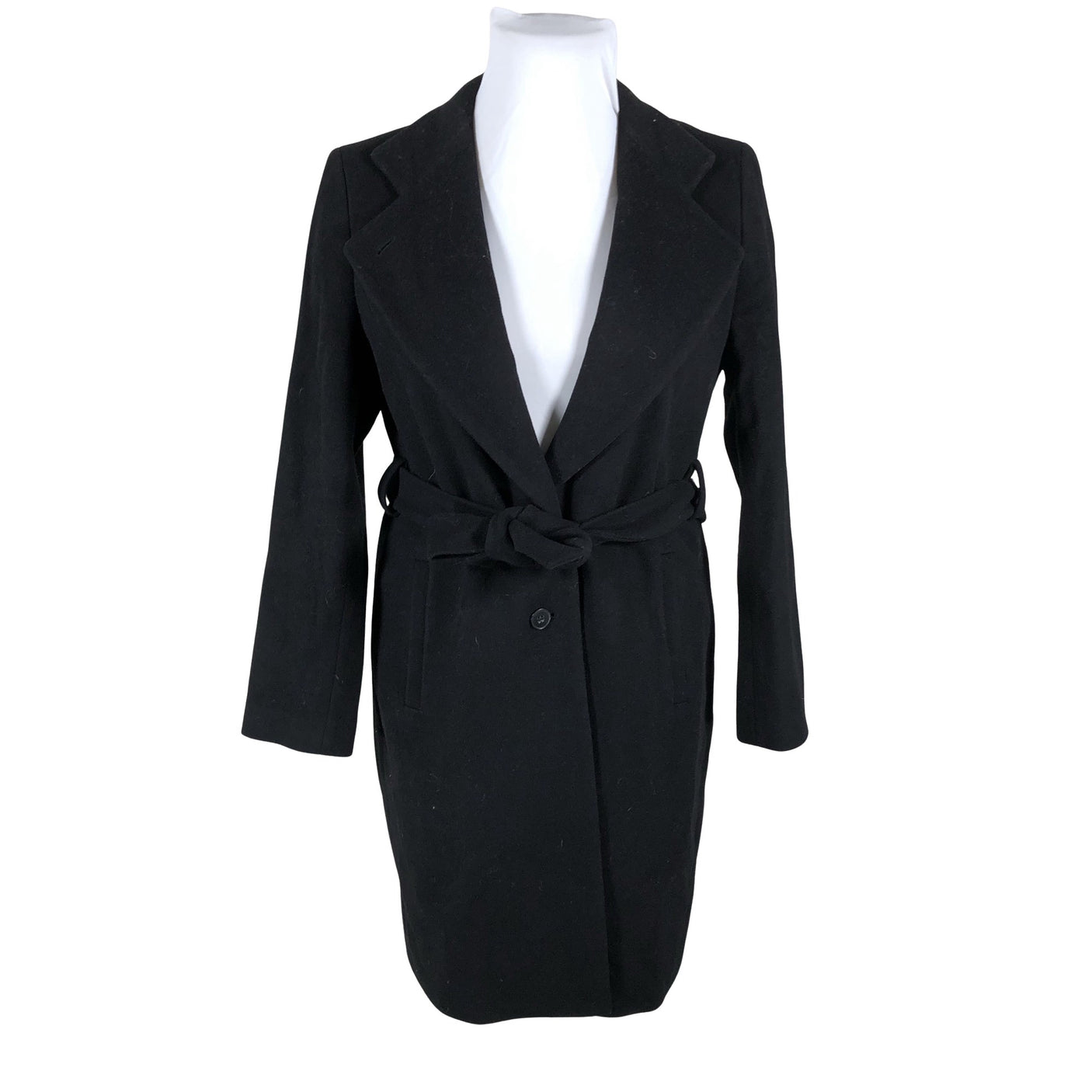 Unisex Hugo Boss - Wool coat, size 42 - Black (1)