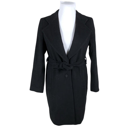 Unisex Hugo Boss - Wool coat, size 42 - Black ()