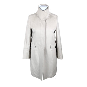 Unisex Sand - Wool coat, size 44 - Beige (1)