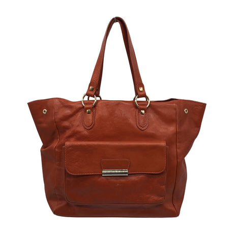 Unisex Massimo Dutti - Handbag, size Maxi - Orange ()