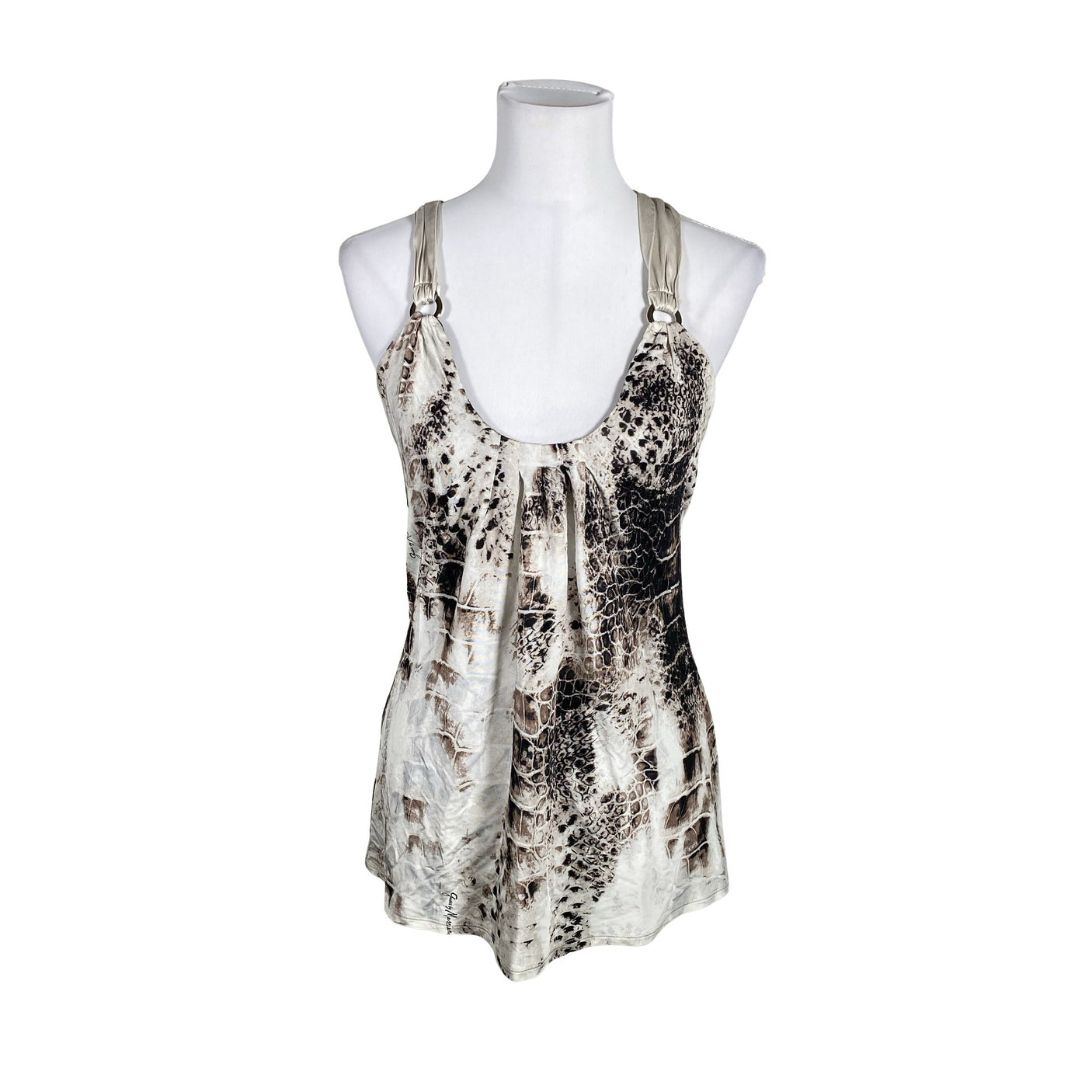 Unisex Emmy - Tricot tank top, size 40 - Beige (1)