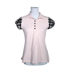 Unisex Burberry Brit - Polo shirt, size 40 - Light pink (1)