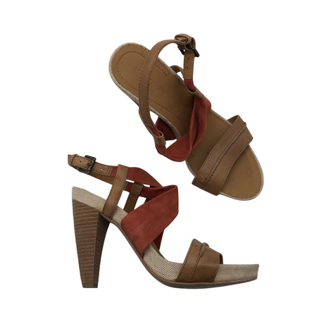 Unisex Marc O'Polo - Heeled sandals, size 39 - Red ()