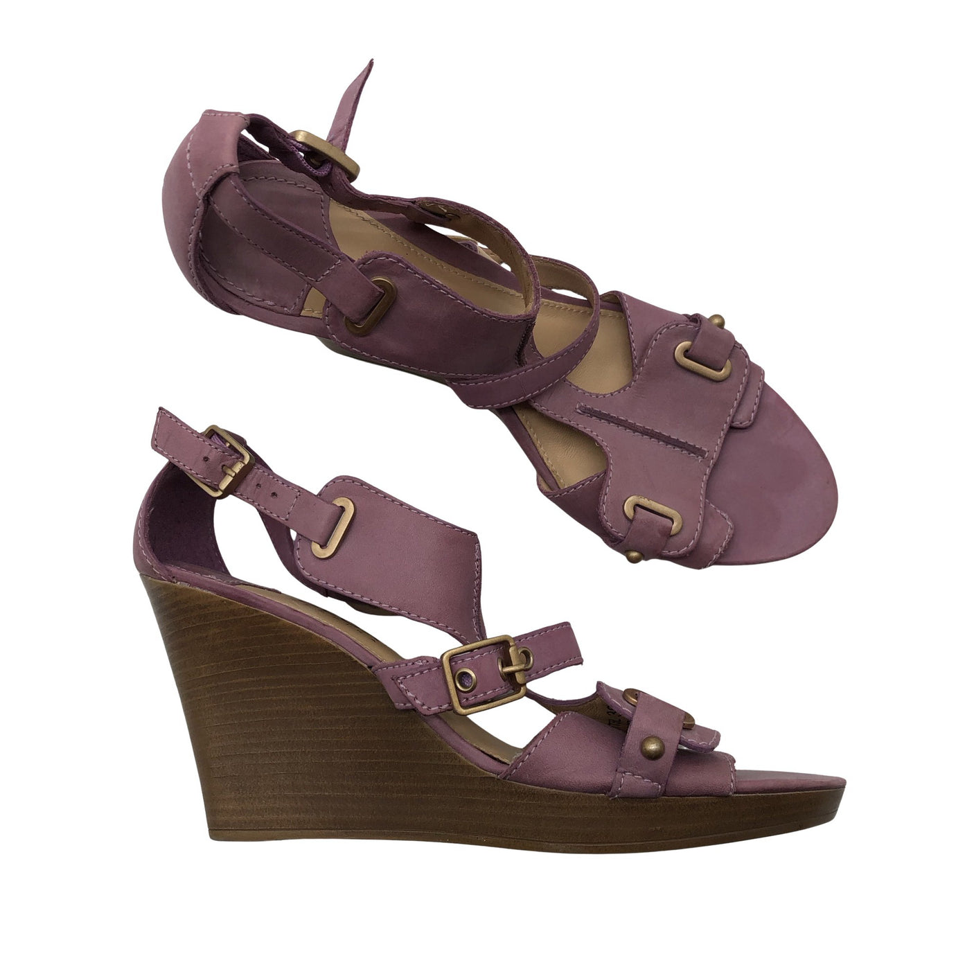 Unisex Geox - Wedge sandals, size 39 - Violet (1)